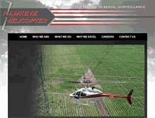 Tablet Screenshot of hawkeyehelicopter.net